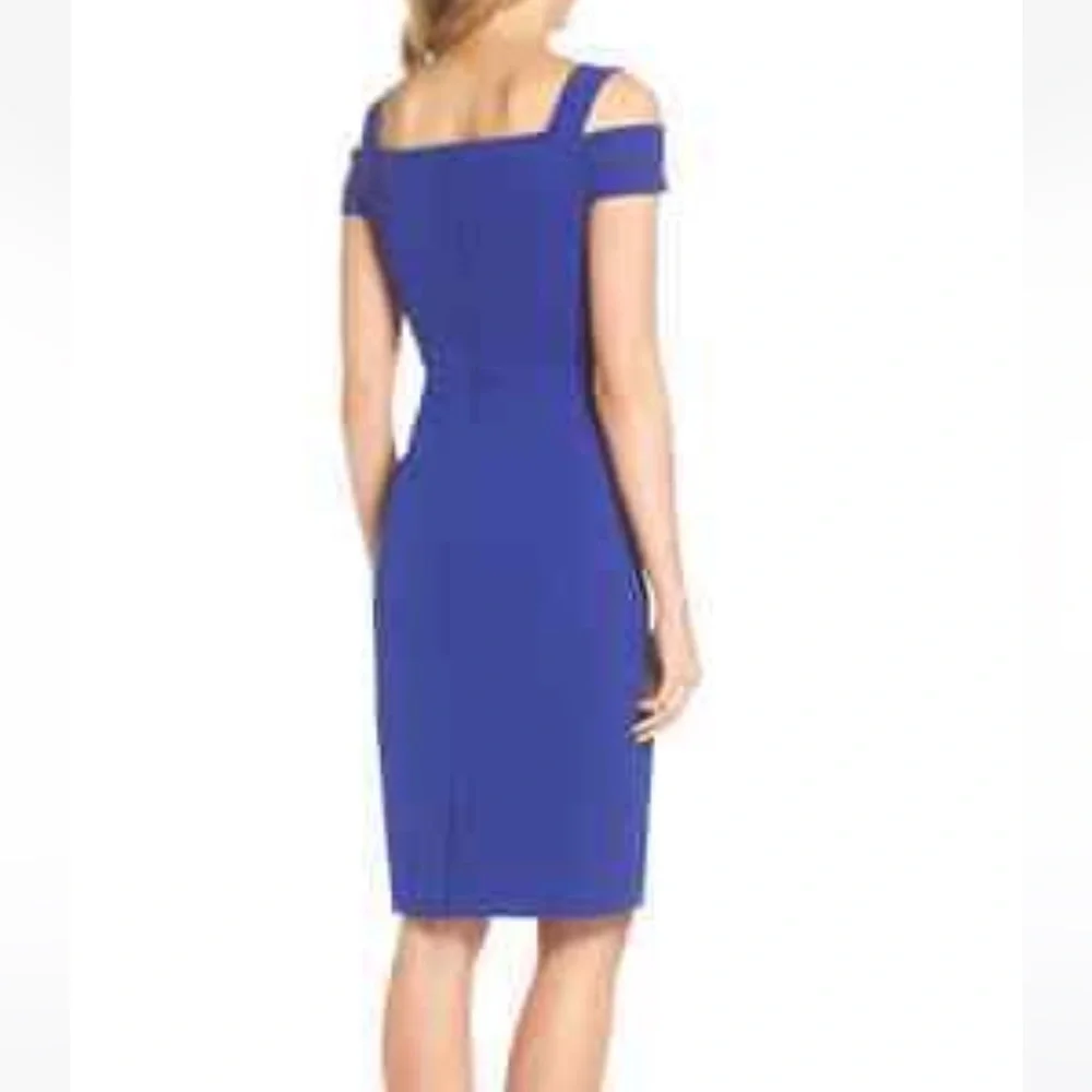 Eliza J blue cocktail dress - size 4 - Picture 2 of 8